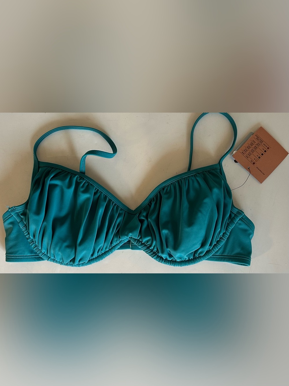 Shade & Shore Teal Swim Top
